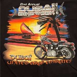 Harley Davidson Dubai Bike Week Graphic T-Shirt - never worn